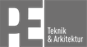 PE Teknik & Arkitektur AB logotyp