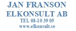 Jan Fransson Elkonsult AB logotyp